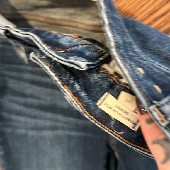 Madewell curvy high rise skinny jeans 25 - Picture 5 of 5